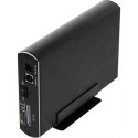 Deltaco MAP-GD34U3 storage drive enclosure HDD enclosure Black 3.5&quot;