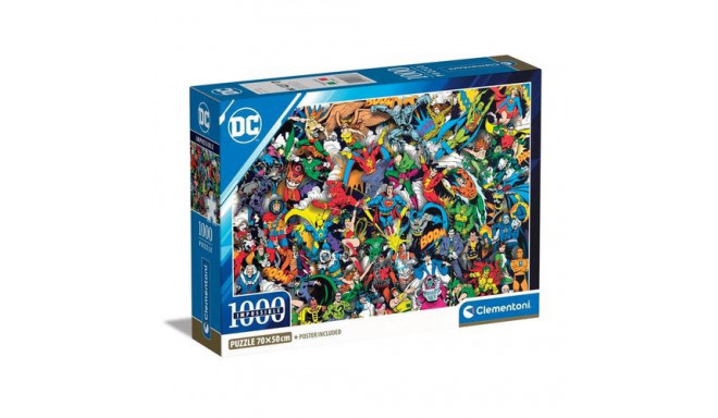 Clementoni DC Comics Impossible Jigsaw puzzle 1000 pc(s)