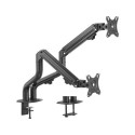 Gembird MA-DA2-02 monitor mount / stand 81.3 cm (32&quot;) Black Desk