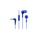 Panasonic RP-TCM115E Headset Wired In-ear Calls/Music Blue