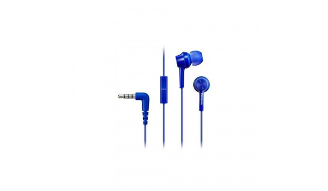 Panasonic RP-TCM115E Headset Wired In-ear Calls/Music Blue