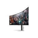 Samsung G93SC computer monitor 124.5 cm (49&quot;) 5120 x 1440 pixels Dual QHD OLED Silver