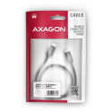 Axagon BUCM3-CM20AB USB cable USB 3.2 Gen 1 (3.1 Gen 1) 2 m USB C Black