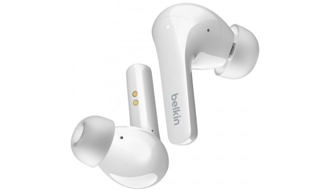 "Belkin SOUNDFORM Flow In-Ear-Kopfhörer mit Noise Cancelling, weiß"