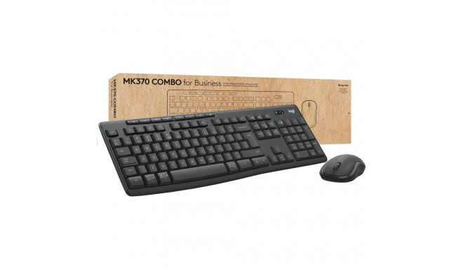 "Logitech Desktop MK370 Wireless Black - US Layout"