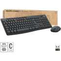 "Logitech Desktop MK370 Wireless Black - US Layout"