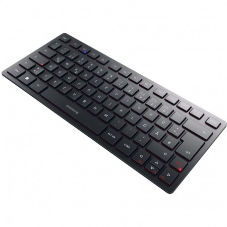 "Cherry KW 9200 MINI - Tastatur - QWERTZ - Deutsch - Schwarz"