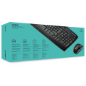 "Logitech Desktop MK330 Wireless Black - US Layout"