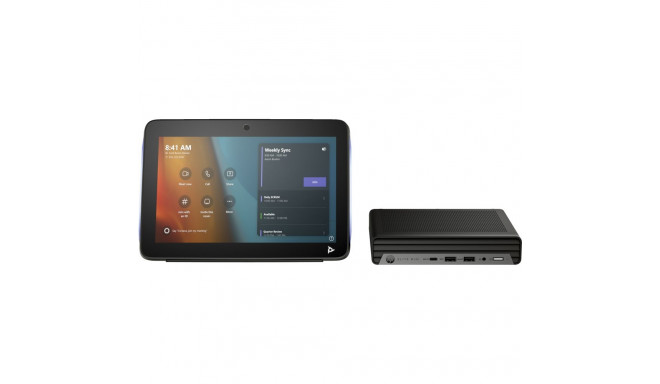 "HP Poly Studio Base Kit G9 Plus Teams mit HP Mini IP PC"