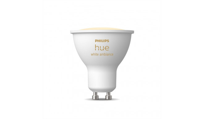 "Philips Hue White Ambiance GU10 Einzelpack 350lm"