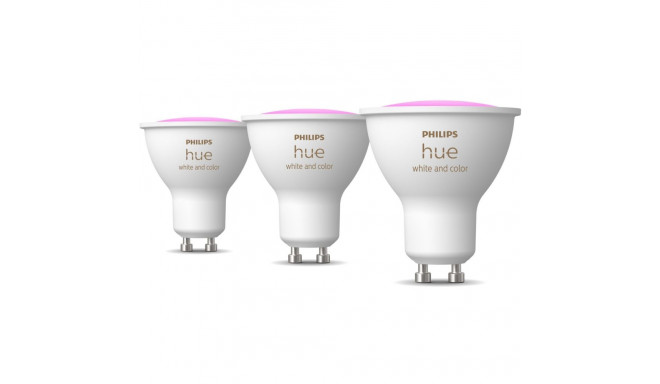 "Philips Hue White & Color Ambiance GU10 Dreierpack 3x350lm"