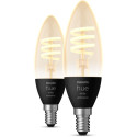 "Philips Hue White Ambiance E14 Filament Doppelpack"