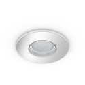 "Philips Hue White Ambiance Adore Einbaustrahler rund Silber 1x350lm"