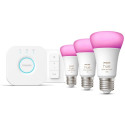 "Philips Hue StiWa White & Color Ambiance E27 3er Starter Set + DS 75W"