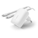 "Belkin 30W USB-C Ladegerät PD und PPS inkl. Lightning Kabel 1m"