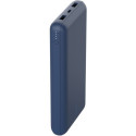 "Belkin BOOST CHARGE Powerbank, 20.000mAh 15W, USB-A & -C, blue"