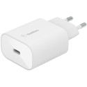 "Belkin 25W USB-C Ladegerät PowerDelivery, light. Kabel 1m weiß"