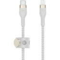 "Belkin PRO Flex Lightning/USB-C,bis 15W, Apple zert.,2m, weiß"