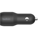 "Belkin Dual USB-A Kfz-Ladegerät incl. Lightning Kabel 1m 24W b"