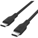 "Belkin BOOST CHARGE USB-C/USB-C Kabel, bis 100 W, 3m, schwarz"