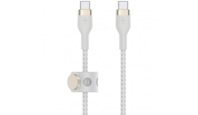 "Belkin PRO Flex USB-C/USB-C Kabel, bis 60W, 2m, weiß"