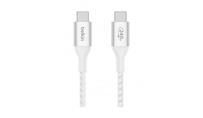 "Belkin BOOST CHARGE 240W USB-C auf USB-C Kabel, 1m, weiss"