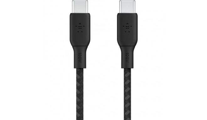 "Belkin BOOST CHARGE USB-C/USB-C Kabel, bis 100 W, 2m, schwarz"