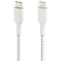 "Belkin geflochtenes USB-C / USB-C-Kabel 2m, weiss"