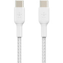 "Belkin geflochtenes USB-C / USB-C-Kabel 2m, weiss"