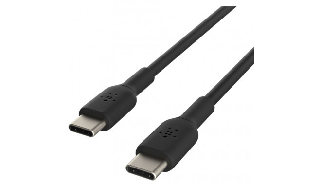 "Belkin USB-C/USB-C Kabel PVC, 1m, schwarz"