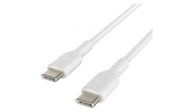 "Belkin USB-C/USB-C Kabel PVC, 1m, weiß"