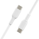 "Belkin USB-C/USB-C Kabel PVC, 1m, weiß"