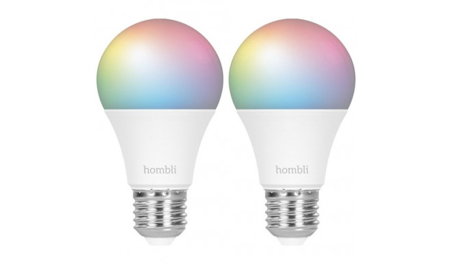 "Hombli smarte Glühbirne, 9W, E27, RGB, CCT, 1+1 Promo Pack"