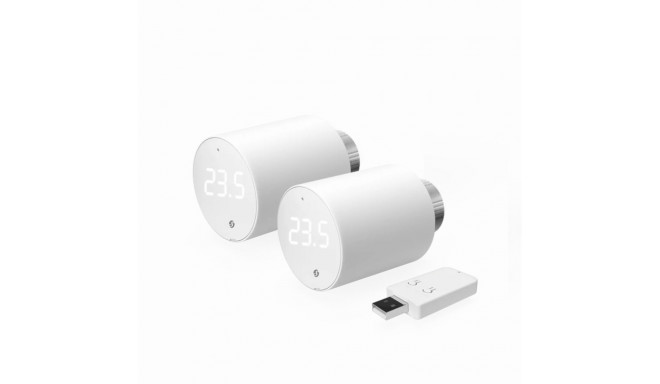 "Shelly Plug & Play ""2x Blu TRV & Blu Gateway Gen3"" Heizkörperthermostat + Gateway"