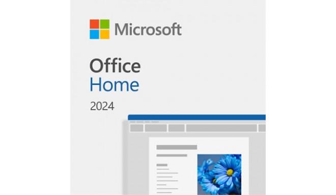 "Microsoft Office Home 2024 - 1 PC/MAC - UK- Box"