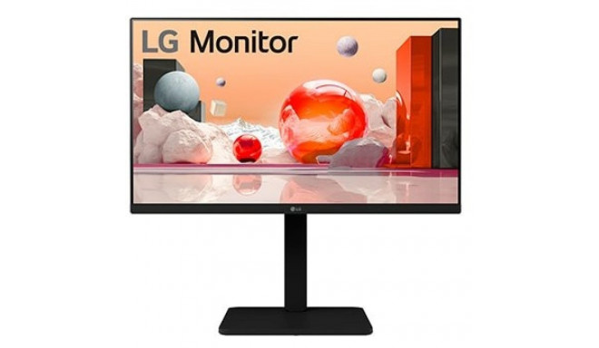 "61cm/24"" (1920x1080) LG 24BA450-B 16:9 FHD IPS 5ms 100Hz HDMI DP VGA Speaker Pivot Black"