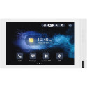 "Akuvox Indoor-Station S563 with logo, Touch Screen, POE, white"