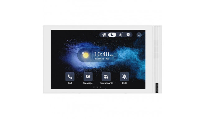 "Akuvox Indoor-Station S563W with logo, Touch Screen, POE, WIFI, white"