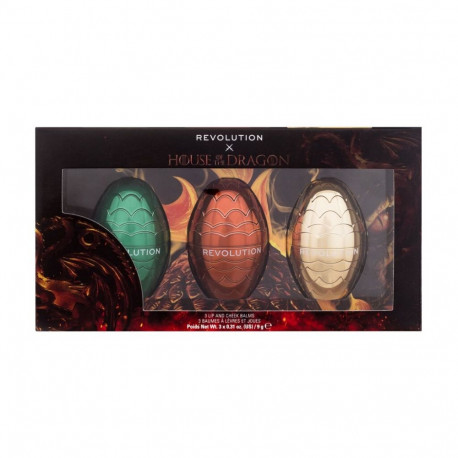 Makeup Revolution London House Of The Dragon Lip & Cheek Balm (9ml) (Set)