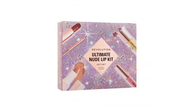 Makeup Revolution London Ultimate Nude Lip Kit (3ml) (Set)