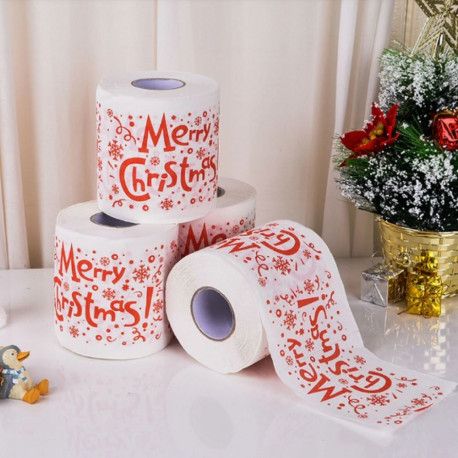 Jõuludeks mõeldud tualettpaber (disain 1)