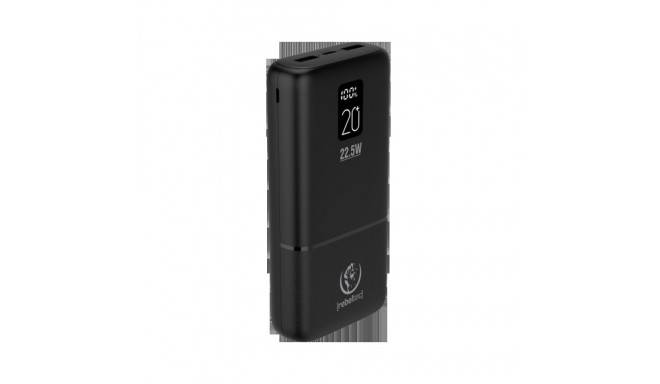 Rebeltec elektripank P20 22,5W 20000mAh must