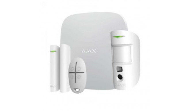 AJAX ALARM SECURITY STARTERKIT CAM/PLUS WHITE 38174