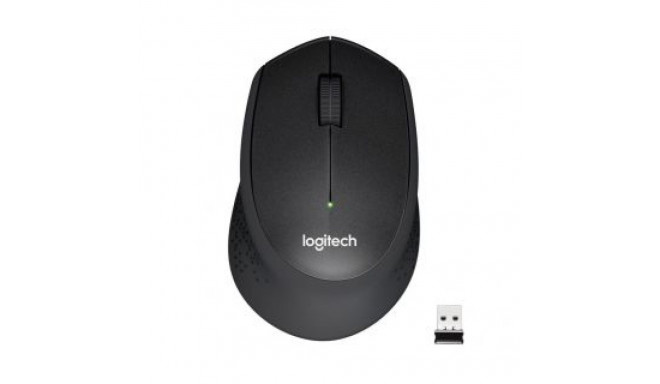 Logitech | Mouse | M330 Silent Plus | Wireless | Black