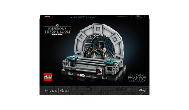 LEGO Star Wars 75352 keisri troonisaali dioraam