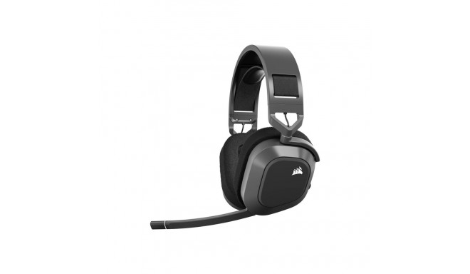 Corsair | Gaming Headset | HS80 Max | Bluetooth | Built-in microphone | Wireless | Steel Gray | Blue