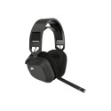 Corsair | Gaming Headset | HS80 Max | Bluetooth | Built-in microphone | Wireless | Steel Gray | Blue