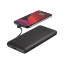 Belkin | BOOST CHARGE Plus akupank | 10000 mAh | Integreeritud LTG ja USB-C kaablid | Must