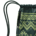 Nike Drawstrng-Fair Isle FZ7287-338 Backpack (zielony)