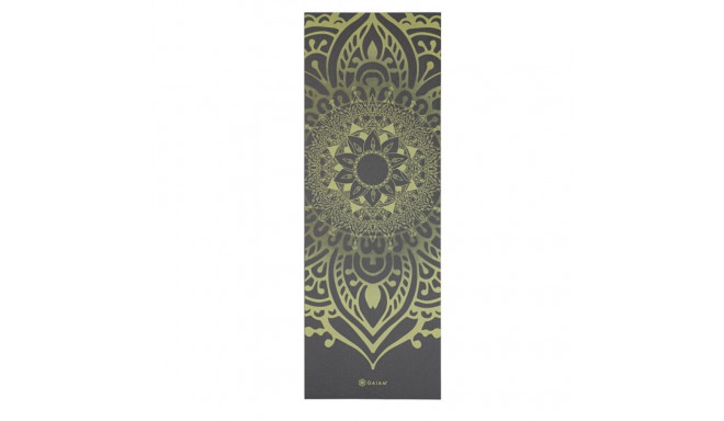 Gaiam Cool Matcha Sundial Layers 5mm 65735 yoga mat